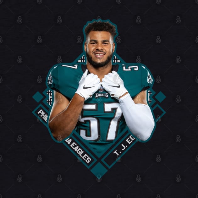 T. J. EDWARDS PHILADELPHIA EAGLES by hackercyberattackactivity